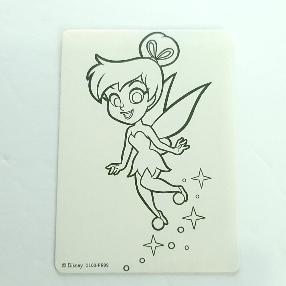 Tinkerbell 2023 Card Fun 1/1 Disney 100 Carnival  Paper Sketch Card D100-PR99